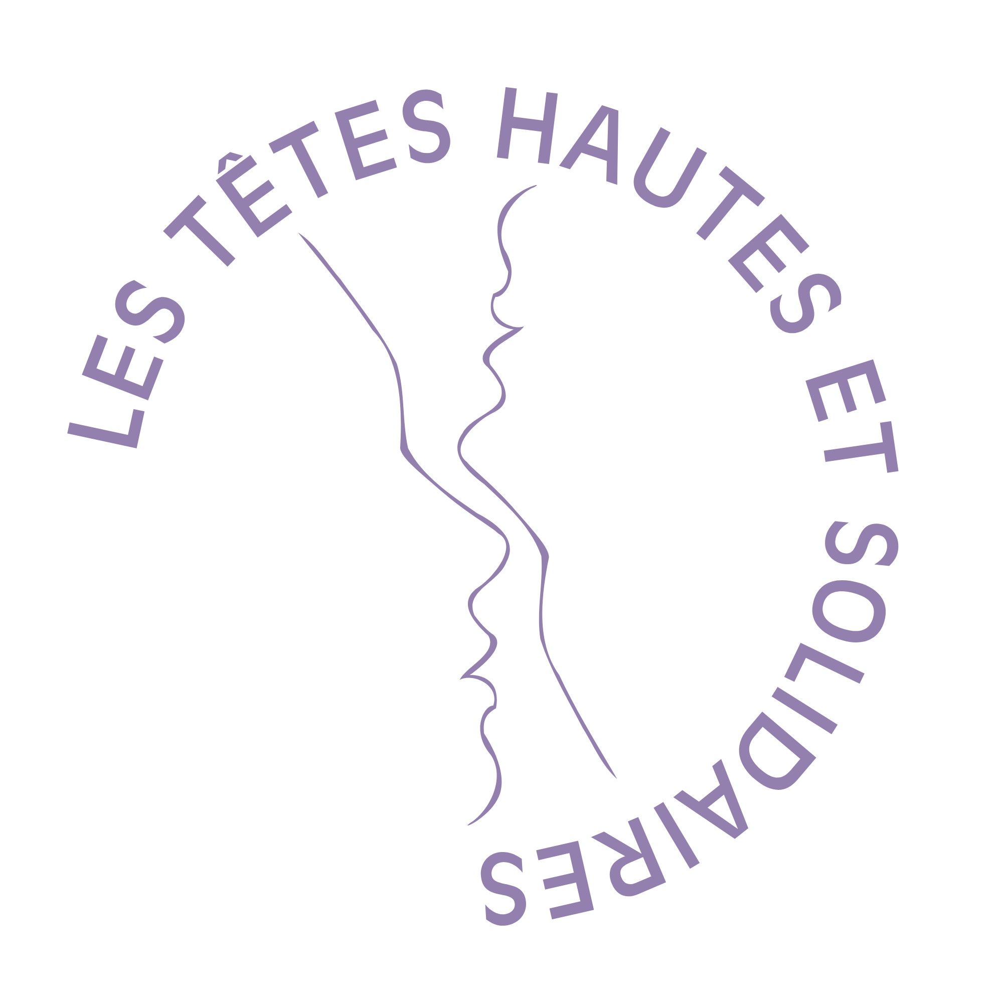 Logo les têtes hautes et solidaires